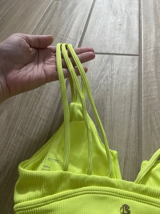 BuffBunny Bermuda Bikini Top + Sharkbite Bikini Bottom Swimsuit Aloha Sz S/M SET - Picture 6 of 8